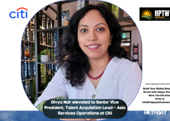 Divya Nair elevated to Senior Vice President, Talent Acquisition Lead – Asia Services Operations at Citi