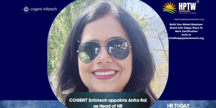 COGENT Infotech appoints Anita Rai as Head of HR