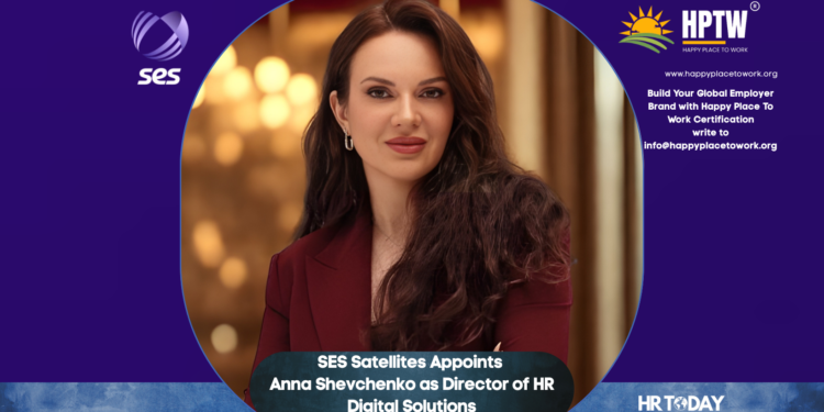 SES Satellites Appoints Anna Shevchenko as Director of HR Digital Solutions