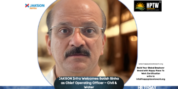 JAKSON Infra Welcomes Satish Sinha as Chief Operating Officer – Civil & Water