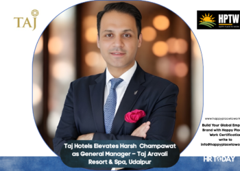 Taj Hotels Elevates Harsh Champawat as General Manager – Taj Aravali Resort & Spa, Udaipur