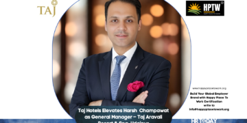 Taj Hotels Elevates Harsh Champawat as General Manager – Taj Aravali Resort & Spa, Udaipur