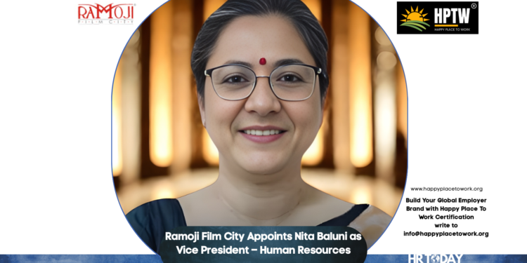 Ramoji Film City Appoints Nita Baluni as Vice President – Human Resources