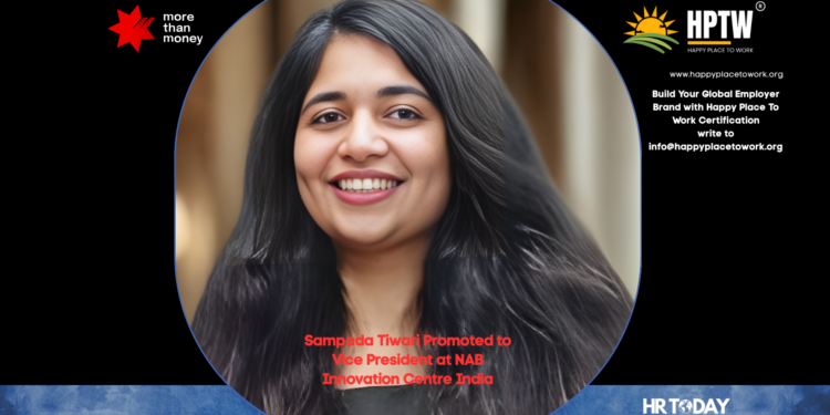 Sampada Tiwari Promoted to Vice President at NAB Innovation Centre IndiaSampada Tiwari Promoted to Vice President at NAB Innovation Centre India
