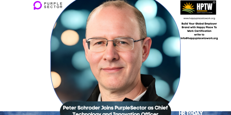 Peter Schroder Joins PurpleSector as Chief Technology and Innovation Officer