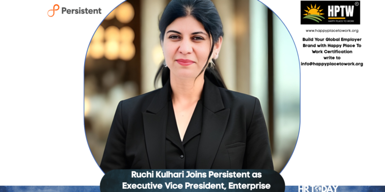 Ruchi Kulhari Joins Persistent as Executive Vice President, Enterprise Strategy & Execution