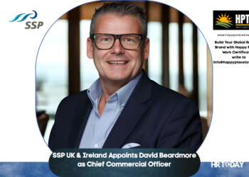 SSP UK & Ireland Appoints David Beardmore as Chief Commercial Officer