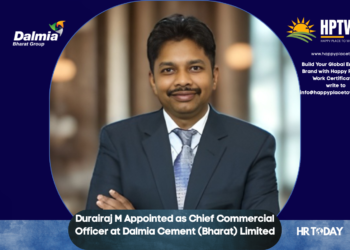 Durairaj M Appointed as Chief Commercial Officer at Dalmia Cement (Bharat) Limited