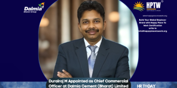Durairaj M Appointed as Chief Commercial Officer at Dalmia Cement (Bharat) Limited