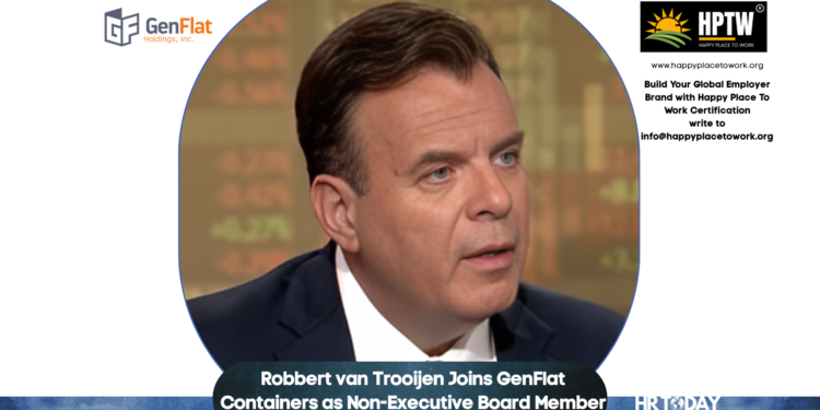 Robbert van Trooijen Joins GenFlat Containers as Non-Executive Board Member