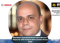 Rishi Mehta Appointed as Executive Director–Finance & CFO at Bosch Home Comfort Group India