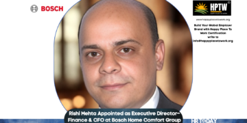 Rishi Mehta Appointed as Executive Director–Finance & CFO at Bosch Home Comfort Group India