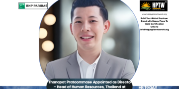 Thanapat Pratoommase Appointed as Director – Head of Human Resources, Thailand at BNP Paribas