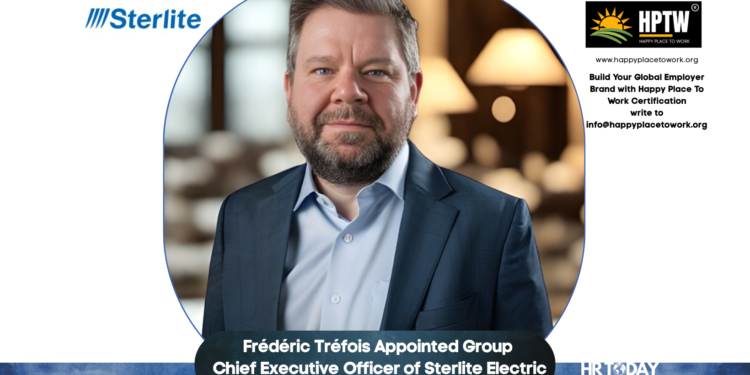 Frédéric Tréfois Appointed Group Chief Executive Officer of Sterlite Electric