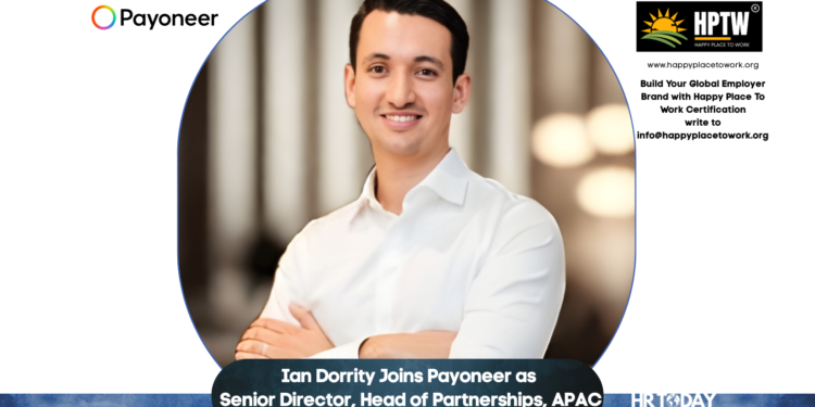 Ian Dorrity Joins Payoneer as Senior Director, Head of Partnerships, APAC