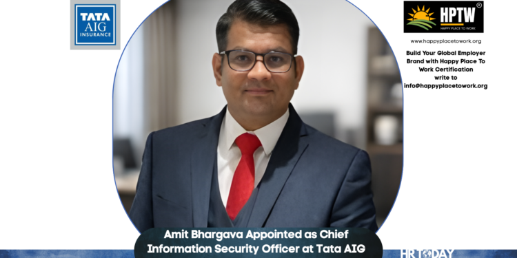 Amit Bhargava Appointed as Chief Information Security Officer at Tata AIG General Insurance