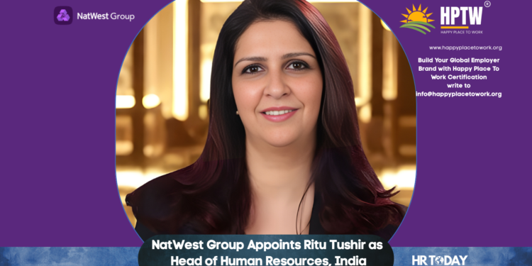 NatWest Group Appoints Ritu Tushir as Head of Human Resources, India