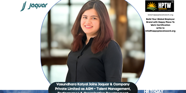 Vasundhara Katyal Joins Jaquar & Company Private Limited as AGM – Talent Management, Performance & Organization Development