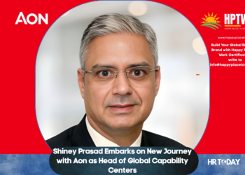 Shiney Prasad Embarks on New Journey with Aon as Head of Global Capability Centers