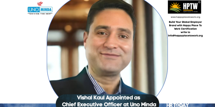Vishal Kaul Appointed as Chief Executive Officer at Uno Minda