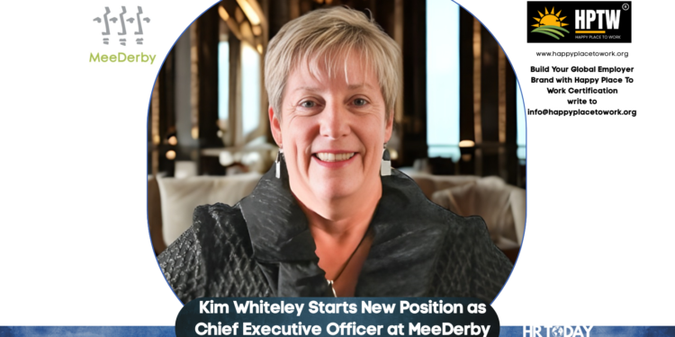 Kim Whiteley Starts New Position as Chief Executive Officer at MeeDerby