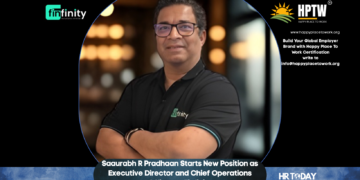 Saaurabh R Pradhaan Starts New Position as Executive Director and Chief Operations Officer at Finfinity