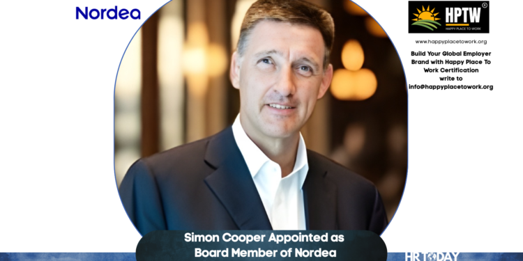 Simon Cooper Appointed as Board Member of Nordea