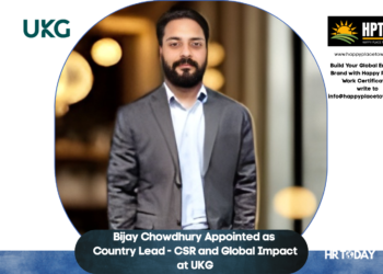 Bijay Chowdhury Appointed as Country Lead - CSR and Global Impact at UKG