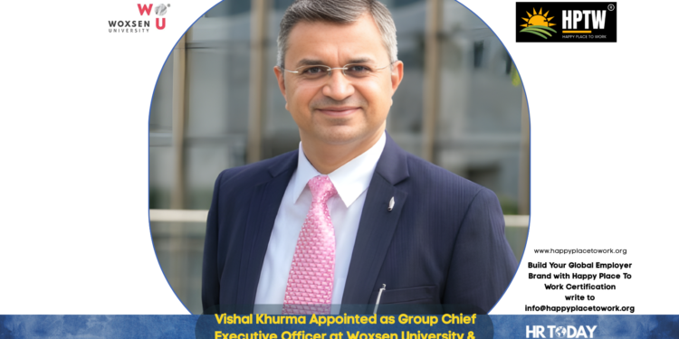 Vishal Khurma Appointed as Group Chief Executive Officer at Woxsen University & Group Entities