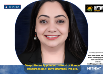 Deepti Mehra Appointed as Head of Human Resources at JP Infra (Mumbai) Pvt. Ltd.