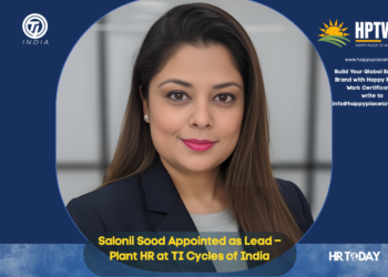 Salonii Sood Appointed as Lead – Plant HR at TI Cycles of India