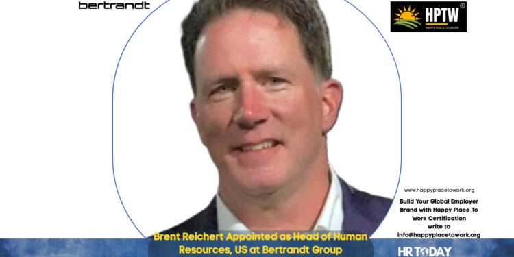 Brent Reichert Appointed as Head of Human Resources, US at Bertrandt Group