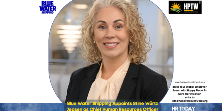 Blue Water Shipping Appoints Stine Würtz Jepsen as Chief Human Resources Officer