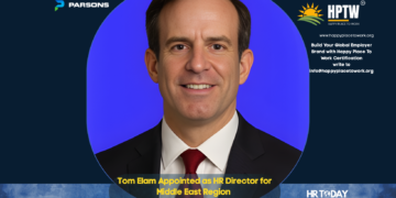 Tom Elam Appointed as HR Director for Middle East Region at Parsons Corporation