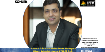 Saurabh Jain Promoted to Senior Manager – HR and Administration at KOHLER India