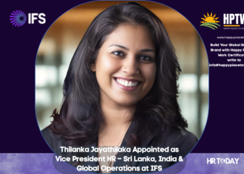 Thilanka Jayathilaka Appointed as Vice President HR – Sri Lanka, India & Global Operations at IFS