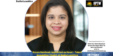 Kavya Santhosh Appointed as Head – Talent Acquisition (India) at EssilorLuxottica
