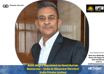 Rohit Mogra Appointed as Head Human Resources – India at Giesecke+Devrient India Private Limited