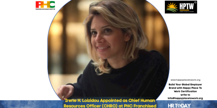 Irene H. Loizidou Appointed as Chief Human Resources Officer (CHRO) at PHC Franchised Restaurants Public Ltd