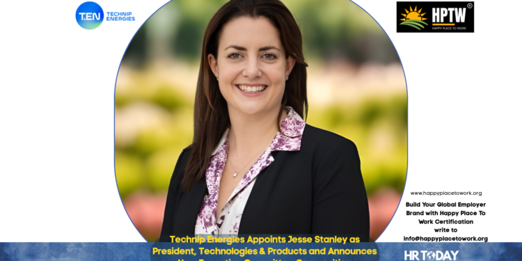 Technip Energies Appoints Jesse Stanley as President, Technologies & Products and Announces New Executive Committee Composition