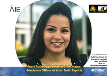 Ruchi Patial Appointed as Chief Human Resources Officer at Anish India Exports