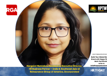 Margaret Munnaluru Elevated as Executive Director, HR Business Partner – India & Southeast Asia at Reinsurance Group of America, Incorporated