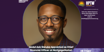 Abdul-Aziz Garuba Appointed as Chief Financial Officer at MortgageMarket