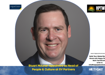 Stuart McLean Appointed as Head of People & Culture at SV Partners