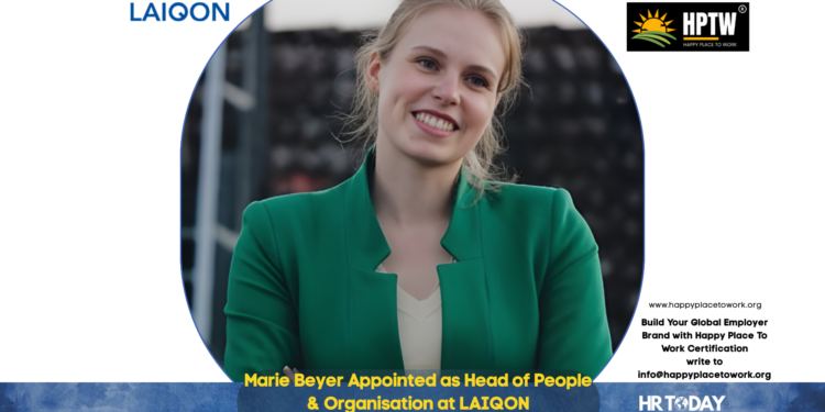 Marie Beyer Appointed as Head of People & Organisation at LAIQON