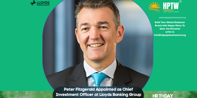 Peter Fitzgerald Appointed as Chief Investment Officer at Lloyds Banking Group