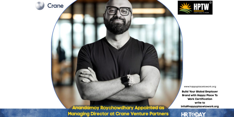 Anandamoy Roychowdhary Appointed as Managing Director at Crane Venture Partners