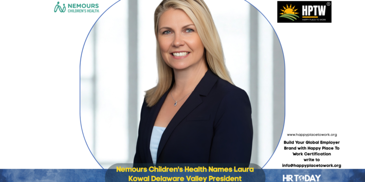 Nemours Children's Health Names Laura Kowal Delaware Valley President