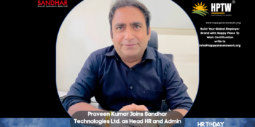 Praveen Kumar Joins Sandhar Technologies Ltd. as Head HR and Admin
