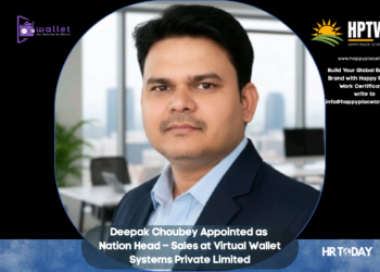 Deepak Choubey Appointed as Nation Head – Sales at Virtual Wallet Systems Private Limited
